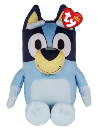 Ty unisex Plush Bluey 20 Cm, ref.: 44027, material:100% polyester pieces