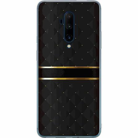 Oneplus 7t Pro Mjukt Skal - Golden Stripes