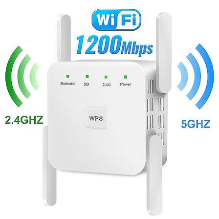1200mbps trådlös Wifi Booster Repetidor Repeater