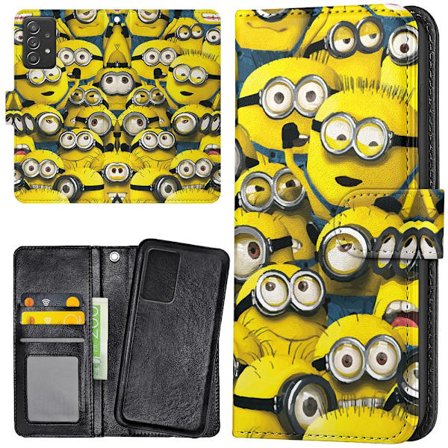 Samsung Galaxy A13 4G - Lommebok Deksel Minions