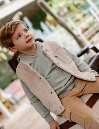 Daily 7 Hoodie Backprint - Green - 122