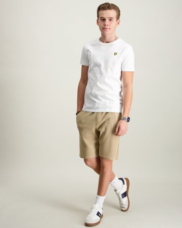 Lyle & Scott Waffle Short Beige Shorts Garçon - Kids Brand Store