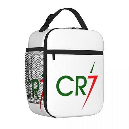 Cr7 Cristiano Ronaldo Isolert Matpose Termisk Veske Matbokser Termisk Matboks Mat Tote Bag For Kvinner Barn Reise