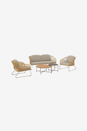 House Nordic - Terassikalustesarja Novelle - Beige - Lounge-kalusteet - - Homeroom