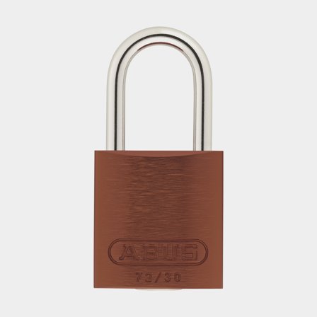 Vorhängeschloss ABUS 72/30, Ø4.5 mm, braun - Boot