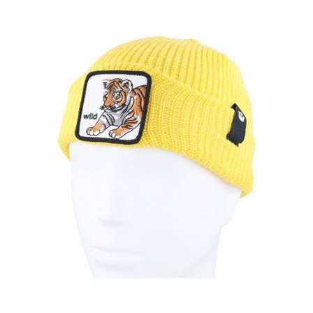 Goorin - Gul cuff Beanie - Kids The Wild Beanie Mini Beam Yellow Cuff @ Hatstore