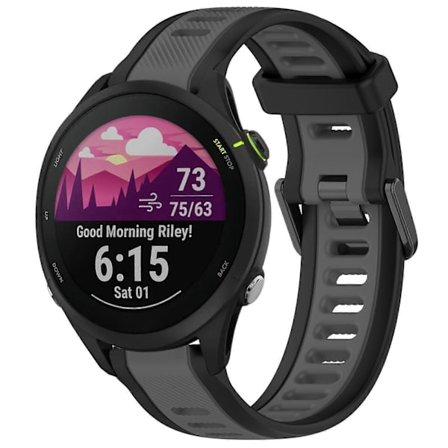 22mm Silikon Klockarmband För Garmin Forerunner 255