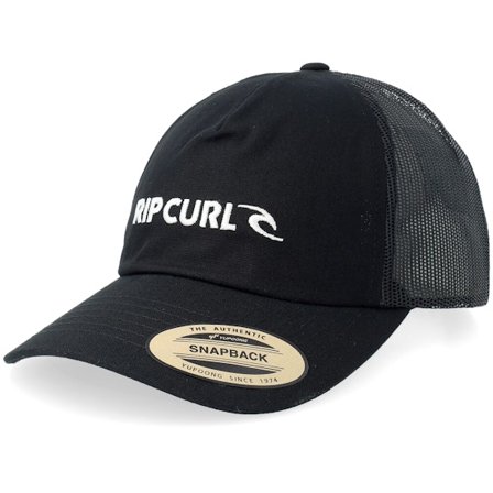 Rip Curl - Schwarz trucker Cap - Brand Icon Black Trucker @ Hatstore