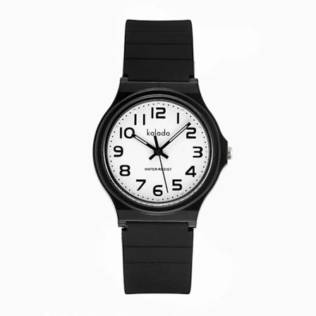 Ur til drenge og piger, armbåndsur til drenge analog, armbåndsur til børn, analog kvartsur med gummirem vandtæt udendørs...