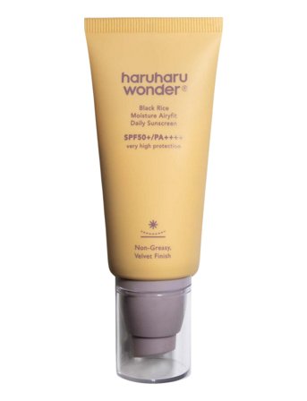 Haruharu Wonder Black Rice Moisture Airyfit Daily Sunscreen Spf50+ Pa++++ - Nude - 50 ML