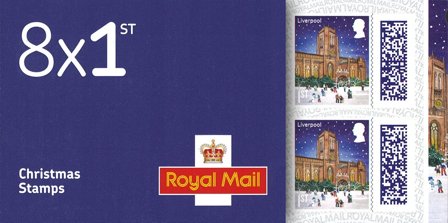 England - Julen 2024 værdi 1st - Postfrisk hæfte