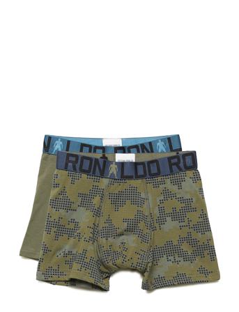 Cr7 Boy's Trunk 2-Pack Night & Underwear Underwear Underpants Blå CR7