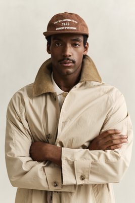 GANT - Arkiv Camp Cap til herre mahogany brown