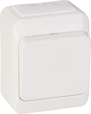 Schneider Electric Aqua Stark PV Tryckknapp P44, Strömbrytare & vägguttag