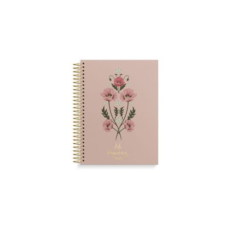 Life Organizer 2026 rosa