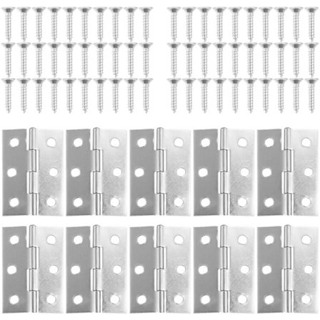 70 Universal Hengsler i Stål, Enkel Installering for Møbler og Skap