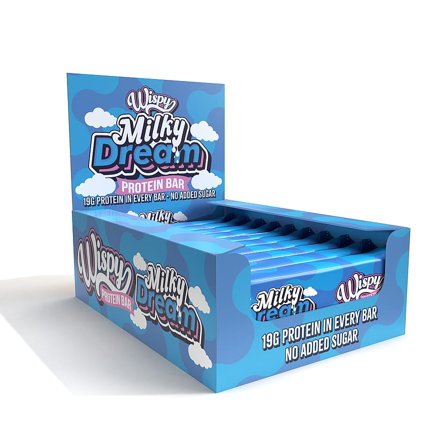 Wispy Nutrition Milky Dream 10 pak, Sport & Velvære, Protein & Energi, Energi- Og Proteinbarer
