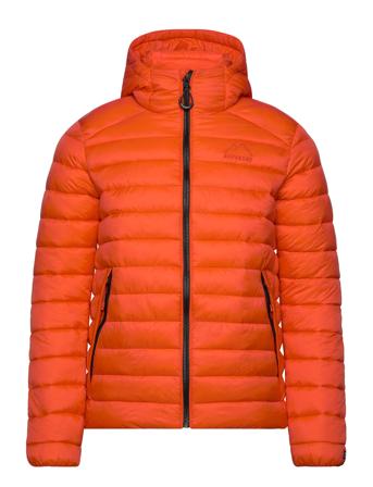 Hooded Fuji Sport Padded Jkt Fôret Jakke Oransje Superdry*Betinget Tilbud