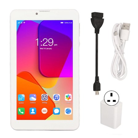 7 tuuman tabletti kahdeksanytimisellä prosessorilla Android 10:lle