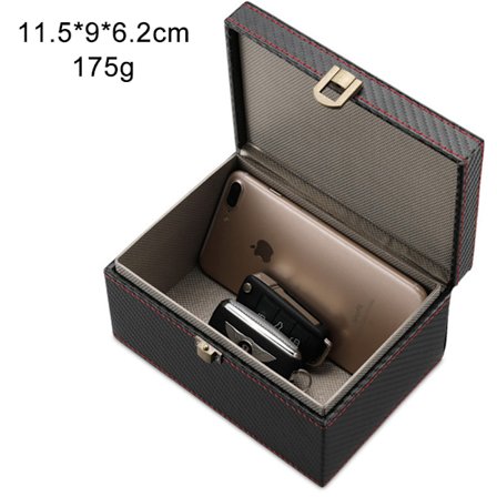 Auton avaimen signaalin estolaatikko, avaimeton sisäänpääsy RFID-estosetti, suojaa minkä tahansa auton avaimen alan johtavalla suojauksella, 11,5 * 9 