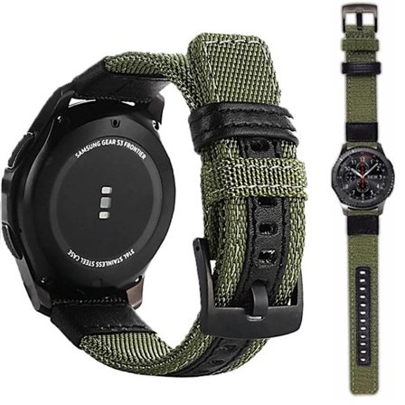 Stilsäkert Nylonarmband - Samsung Galaxy Watch S3 Frontier