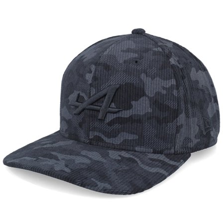 New Era - Motor Black adjustable Czapka Z Daszkiem - Alpine F1 Camo Cord 9FIFTY Black Adjustable @ Hatstore