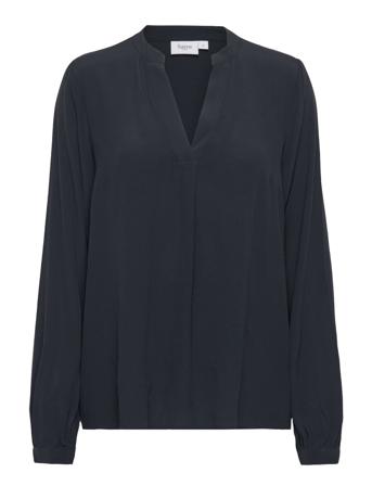 Dessasz Agnes Ls Blouse Navy Saint Tropez