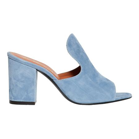 Via Roma 15, Mule with heel Blauw, Dames, Maat:39 EU