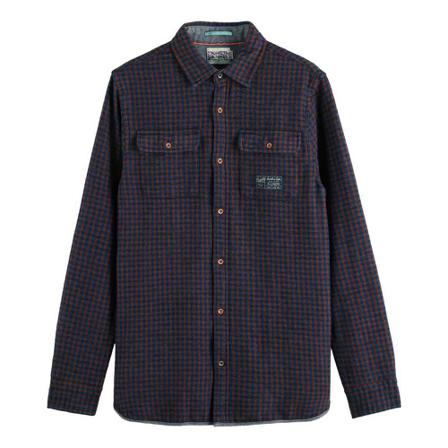 Scotch & Soda Blouses Blå, Herre, Størrelse: XL