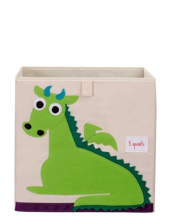 3 Sprouts Storage Box - Multi/patterned - 33CM X 33CM X 33CM