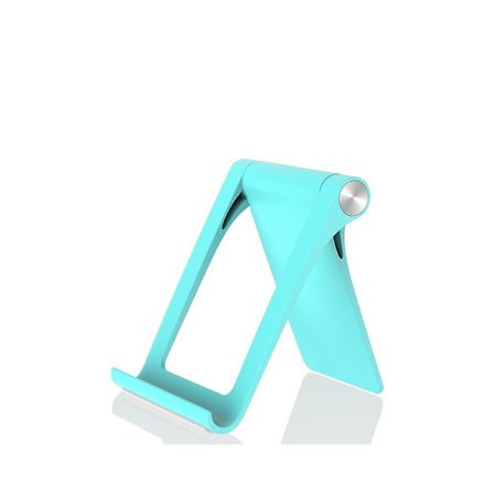 Telefonstativ, skrivebords telefonholder og nettbrettholder med justerbar vinkel grønn