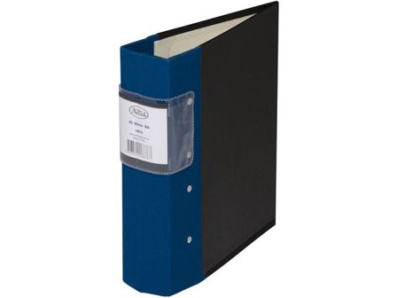 Gaffelpärm A5 60mm blå - Lyreco - Kontorsmaterial - Pärmar och register - Träryggspärmar - Specialformat