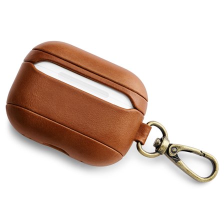 Etui na AirPods Pro Gen 2 | Brązowe | Skóra dla mężczyzn - Prezenty dla podróżników