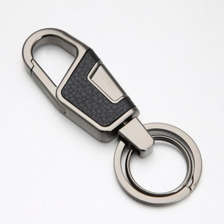 Nyckelring, nyckelkedja, nyckel till bilnyckelring, nyckelringsklämma, karbinhake