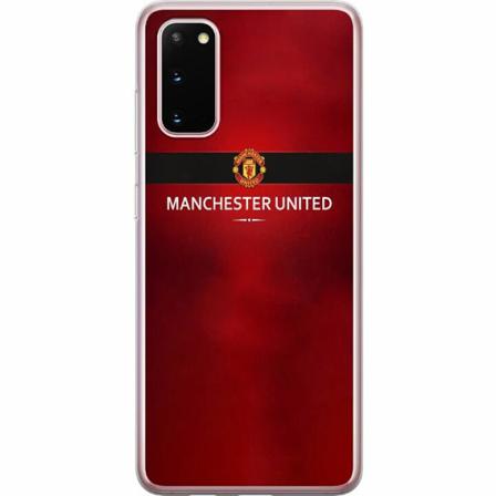 Samsung Galaxy S20 Genomskinligt Skal Manchester United