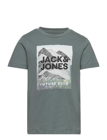 Jcobooster Tee Ss Crew Neck Jnr T-shirt Grå Jack & J S