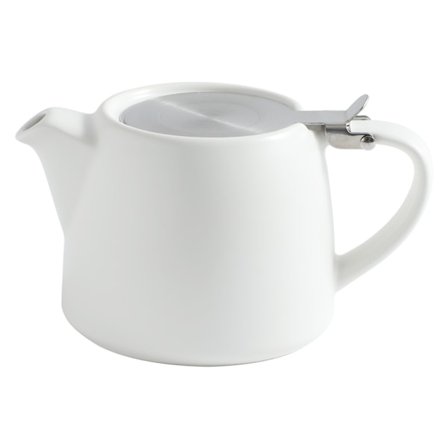 Stump Teekannu kannella ja suodattimella, 620 ml, valkoinen