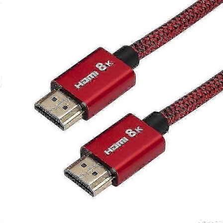 1,5 m HDMI-kabel V2.1 8k/60Hz HDMI hane till HDMI hane-kabel kompatibel med dator TV Ps5 videokabel
