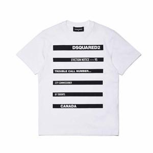 Kids - Dsquared2 White Logo T-Shirt 8 Years - Tops - 8 years - White