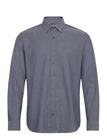 Fine Dobby Slim Shirt Michael Kors Navy