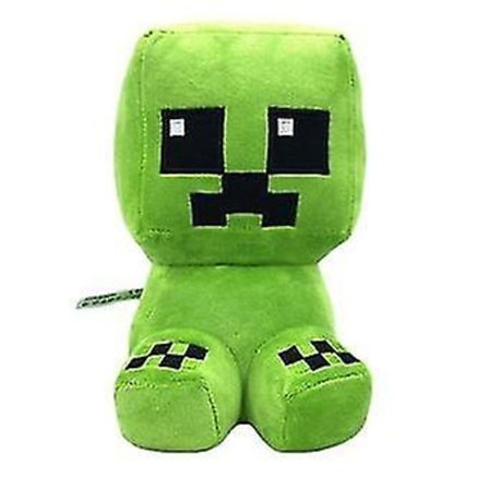 Minecraft Creeper Plussj Grønn/svart 26cm