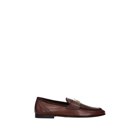 Dolce & Gabbana Instappers , Bruin , Heren , Maat: 43 EU Instappers & Slip ons