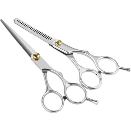 Professionelle Hår Saks Skæring Tynding Saks Rustfrit Stål Salon Barber Pet Hund Kat Hårpleje | Pleje Styling Dyreforsyninger