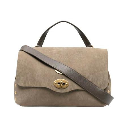 Zanellato, Cross Body Bags Grijs, Dames, Maat:ONE Size