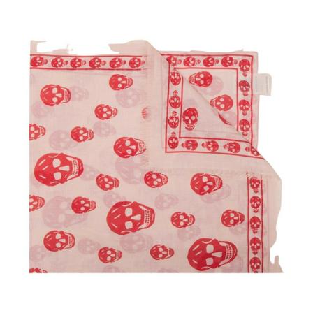Alexander McQueen Scarf , Beige , Dames , Maat: ONE Size Sjaals