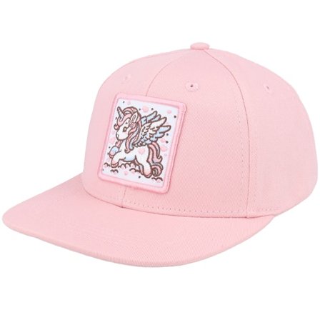 Unicorns - Pink snapback Czapka Z Daszkiem - Kids Flying Unicorn Patch Pink Snapback @ Hatstore