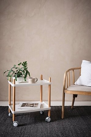 Jotex - Roltafel Wit Wit - ÅSA - Koop Roltafels bij Jotex