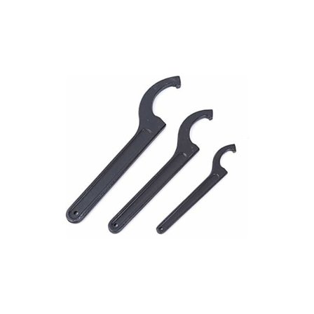 1x Justerbar kroknøkkel 28-32mm, kroknøkler, universal skiftenøkkel, for å feste eller fjerne runde muttere og vannmålerdeksler på maskinverktøy