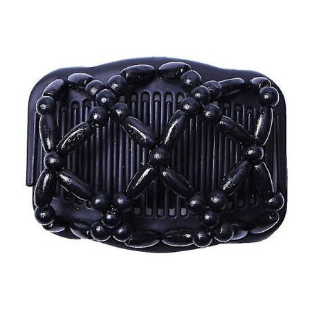 Taikakampa Floral Ez Updo Naiset Joustava Kaksinkertainen Hiukset Kauneus Helmillä Tytöt Hiustappi