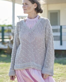 Hekleoppskrift Genser - Katia